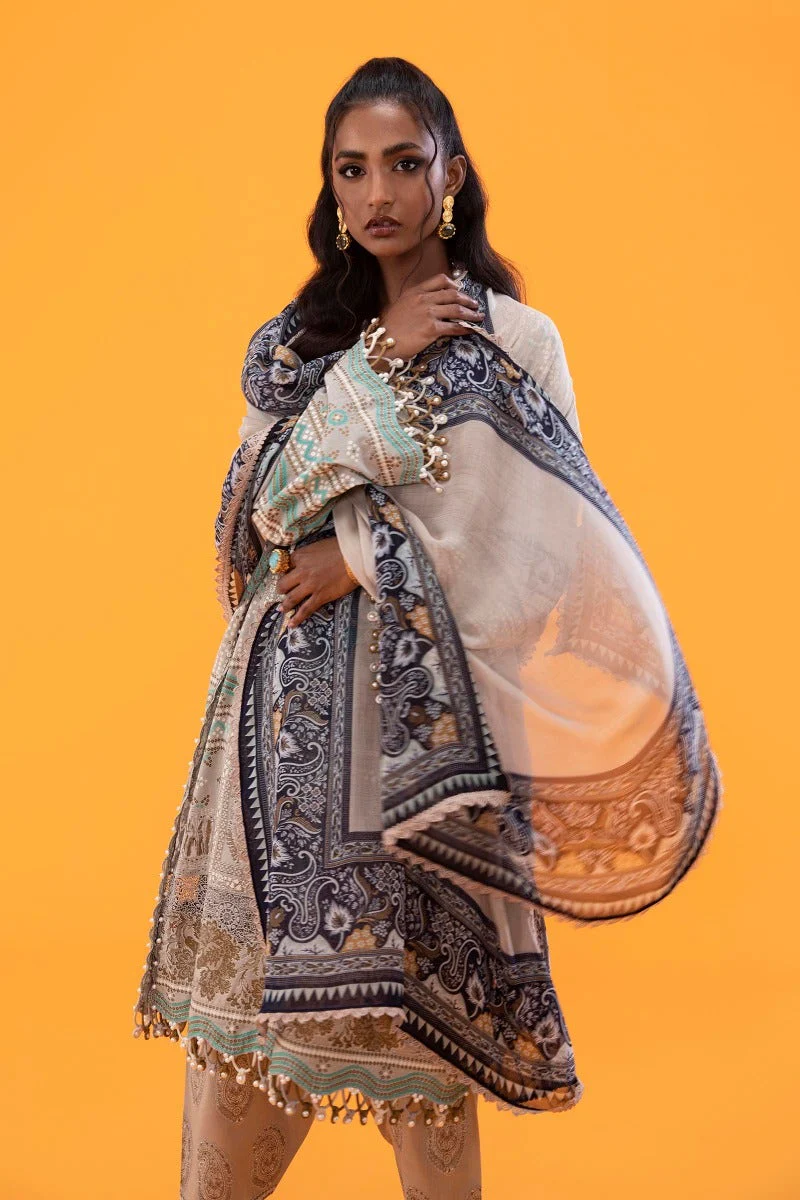Sana Safinaz Muzlin Summer Lawn Collection – M223-011B-CI - Image 3