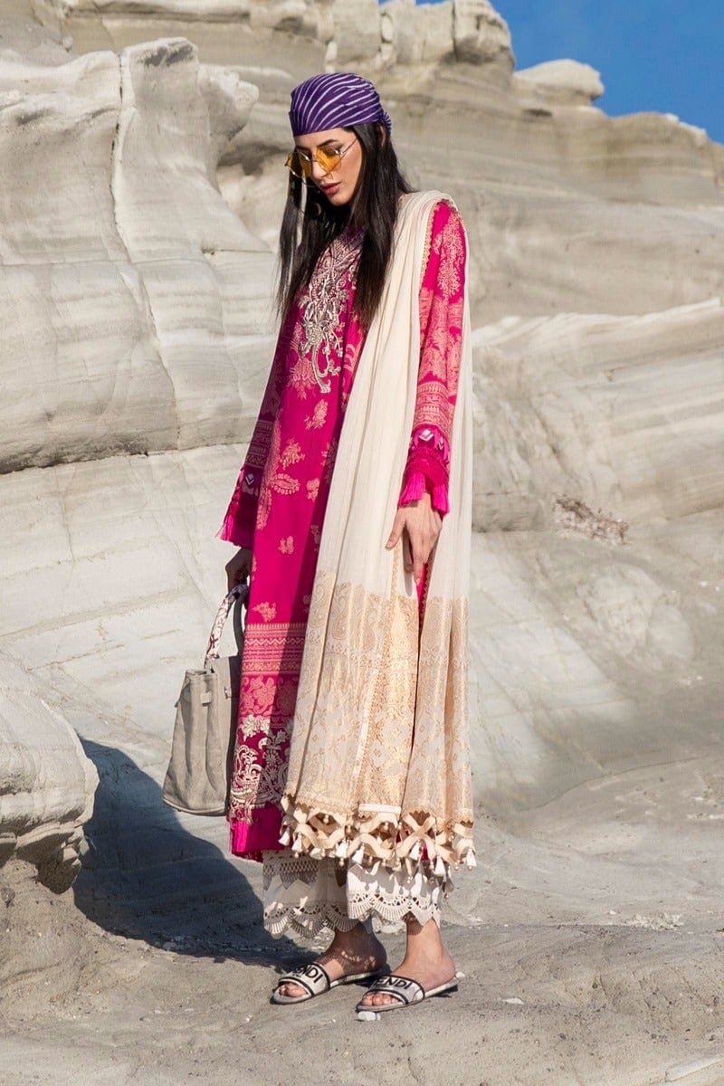 Sana Safinaz Muzlin Summer Lawn Collection 2022 – M221-001A-CM - Image 7
