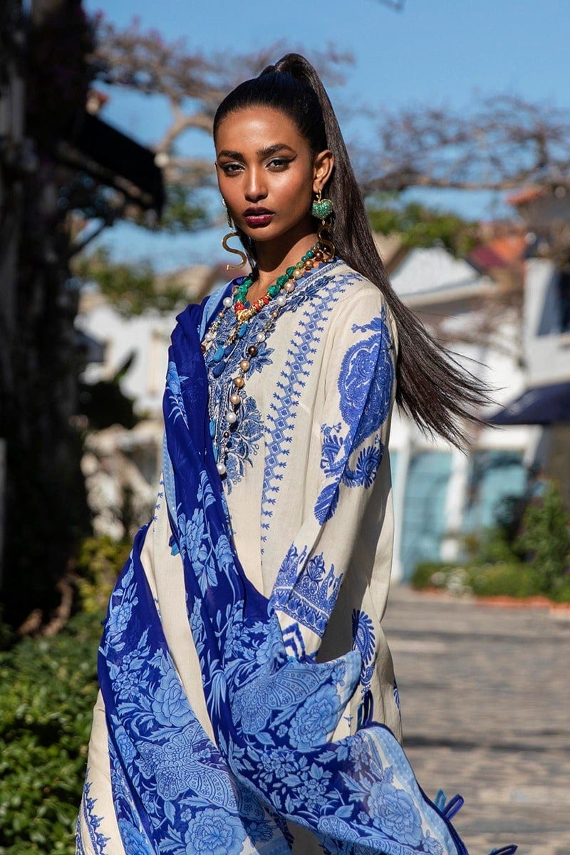 Sana Safinaz Muzlin Summer Lawn Collection 2022 – M221-002B-CI - Image 3