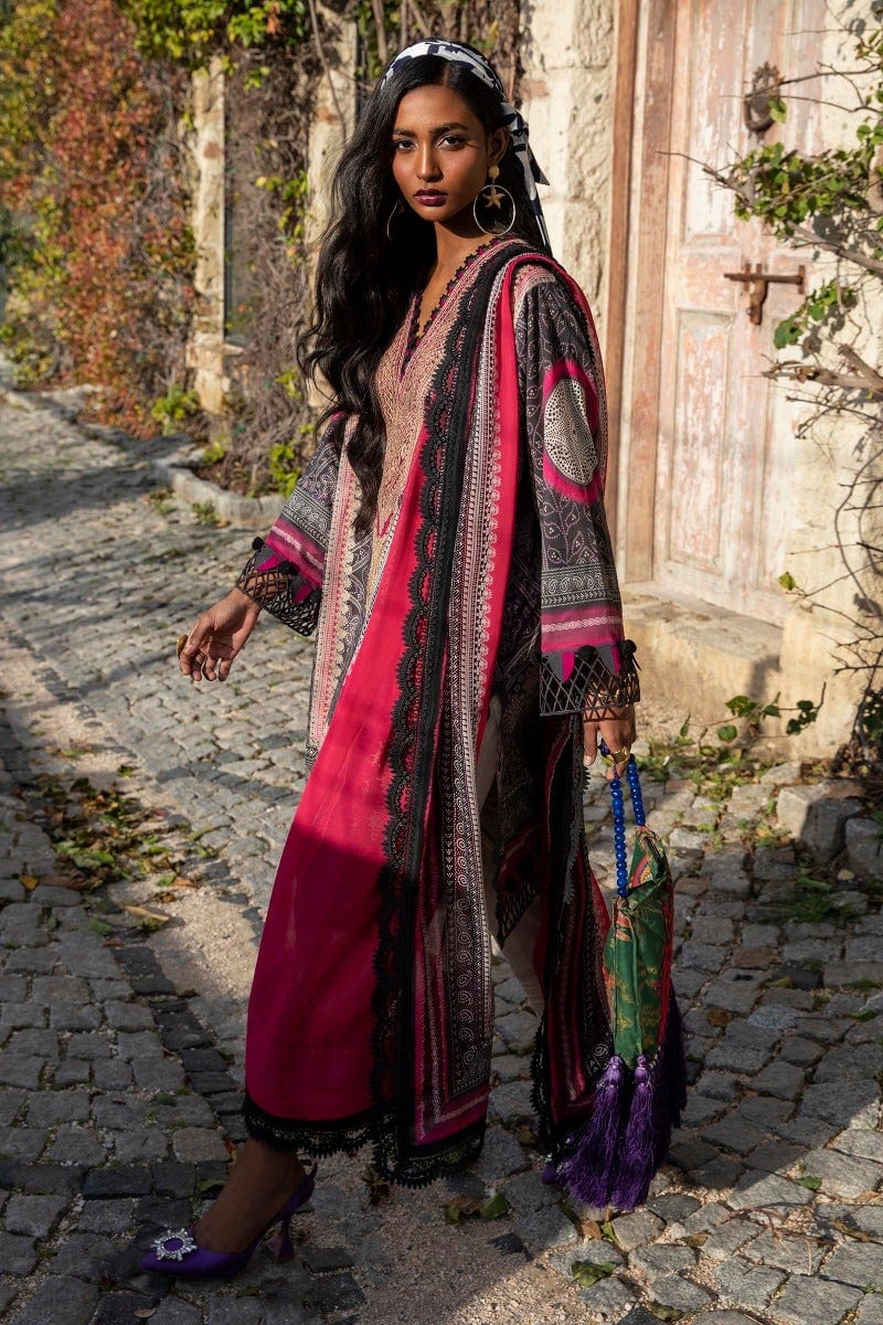 Sana Safinaz Muzlin Summer Lawn Collection 2022 – M221-004A-CI - Image 3