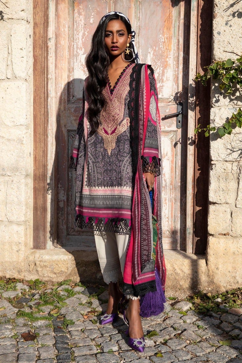 Sana Safinaz Muzlin Summer Lawn Collection 2022 – M221-004A-CI - Image 6