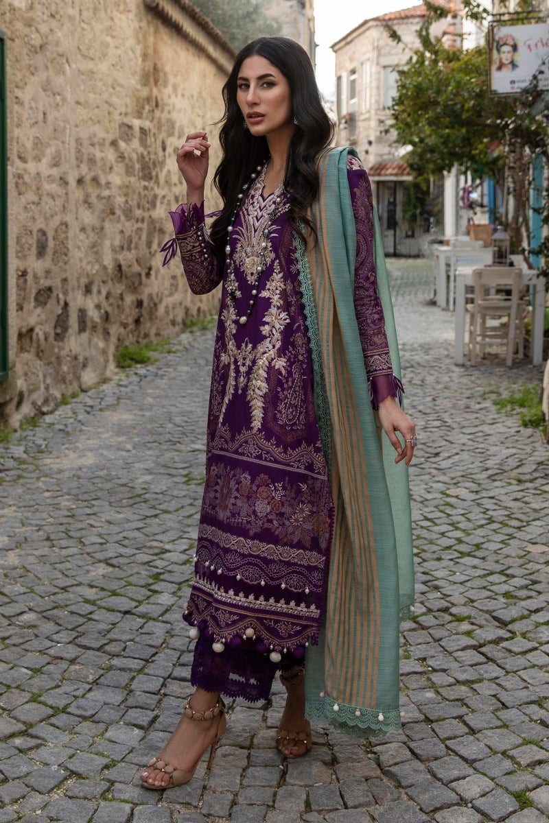 Sana Safinaz Muzlin Summer Lawn Collection 2022 – M221-005A-CU - Image 5