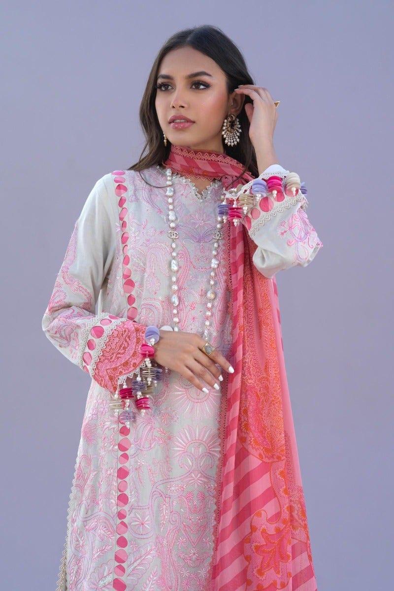 Sana Safinaz Muzlin Summer Lawn Collection 2022 – M221-020A-CK - Image 2