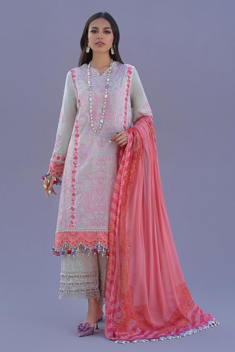 Sana Safinaz Muzlin Summer Lawn Collection 2022 – M221-020A-CK - Image 8
