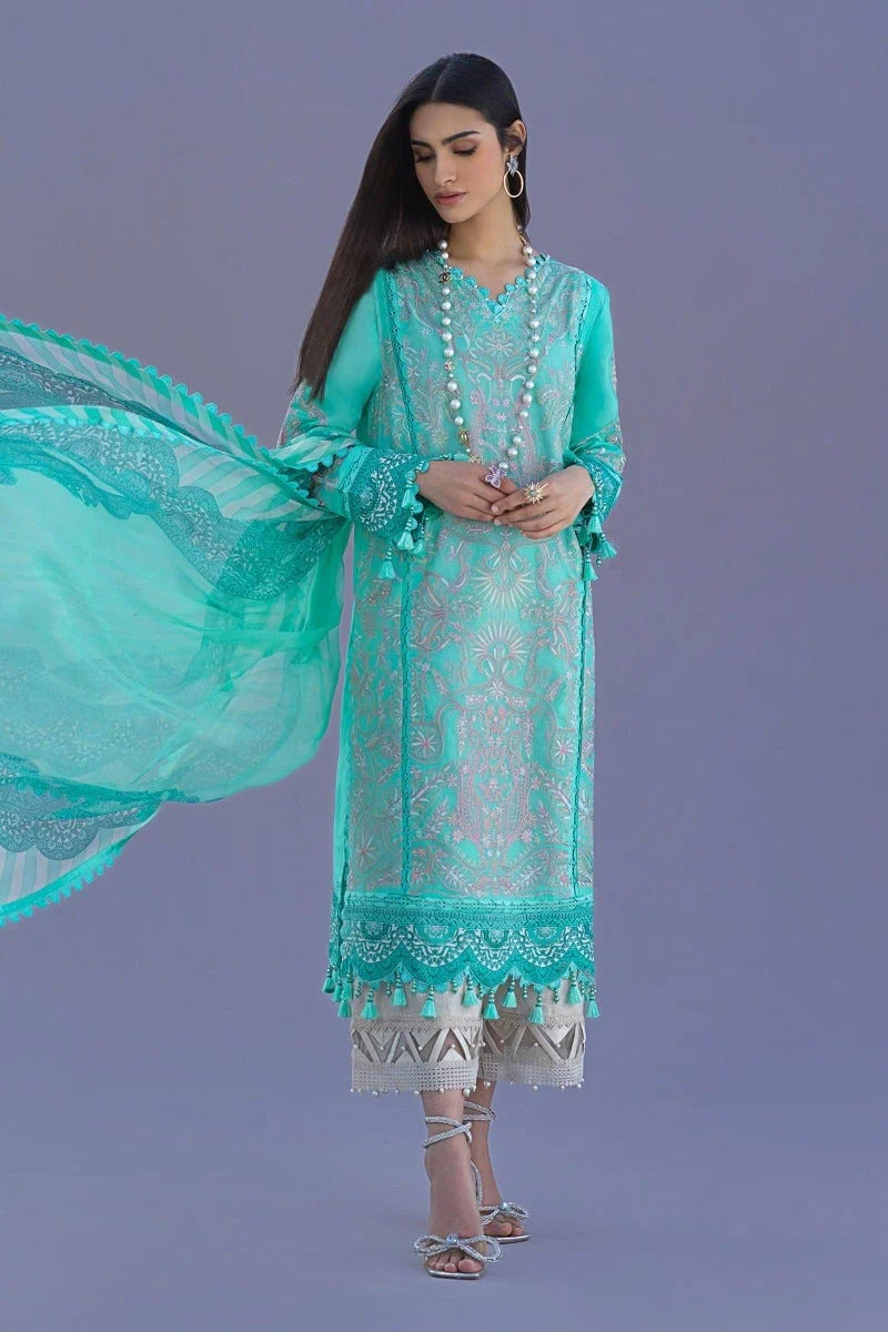 Sana Safinaz Muzlin Summer Lawn Collection 2022 – M221-020B-CK - Image 6