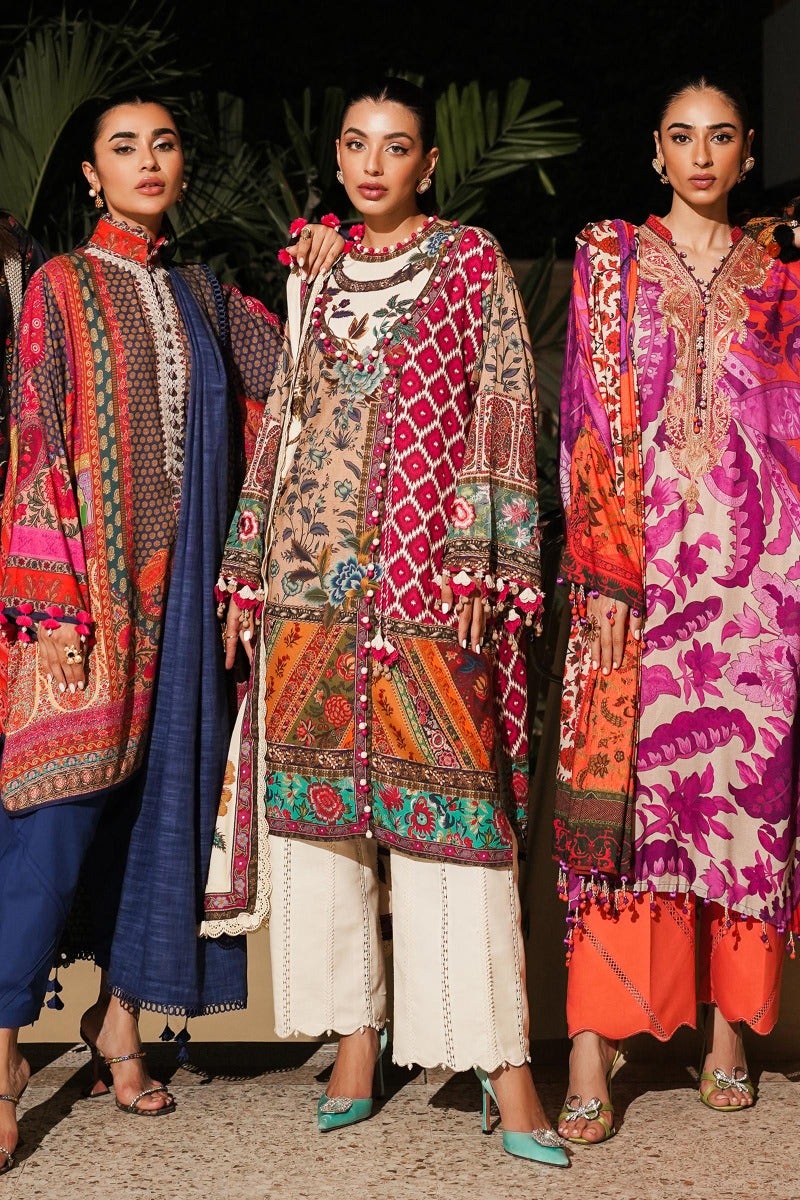 Sana Safinaz Muzlin Winter Collection 2023 – M233-001B-CU - Image 4