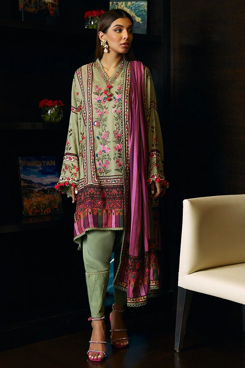 Sana Safinaz Muzlin Winter Collection 2023 – M233-003B-CU - Image 2
