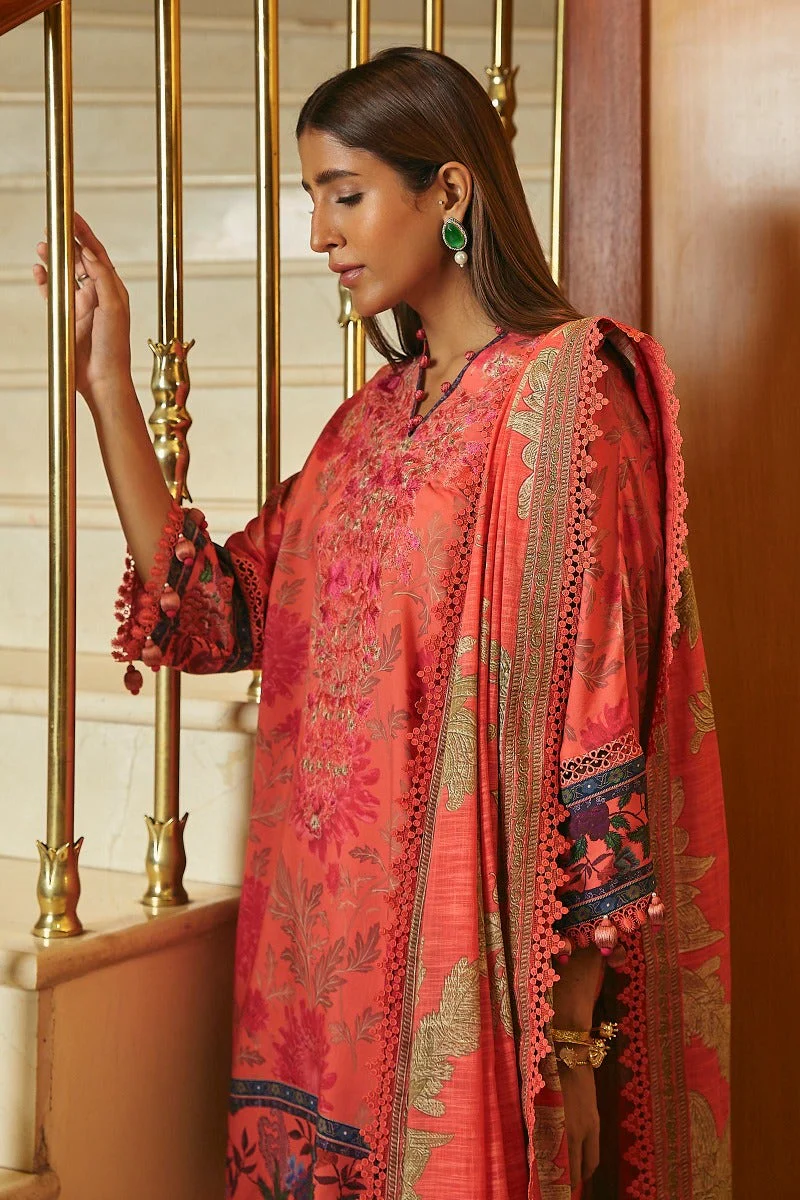 Sana Safinaz Muzlin Winter Collection 2023 – M233-006A-CQ - Image 2