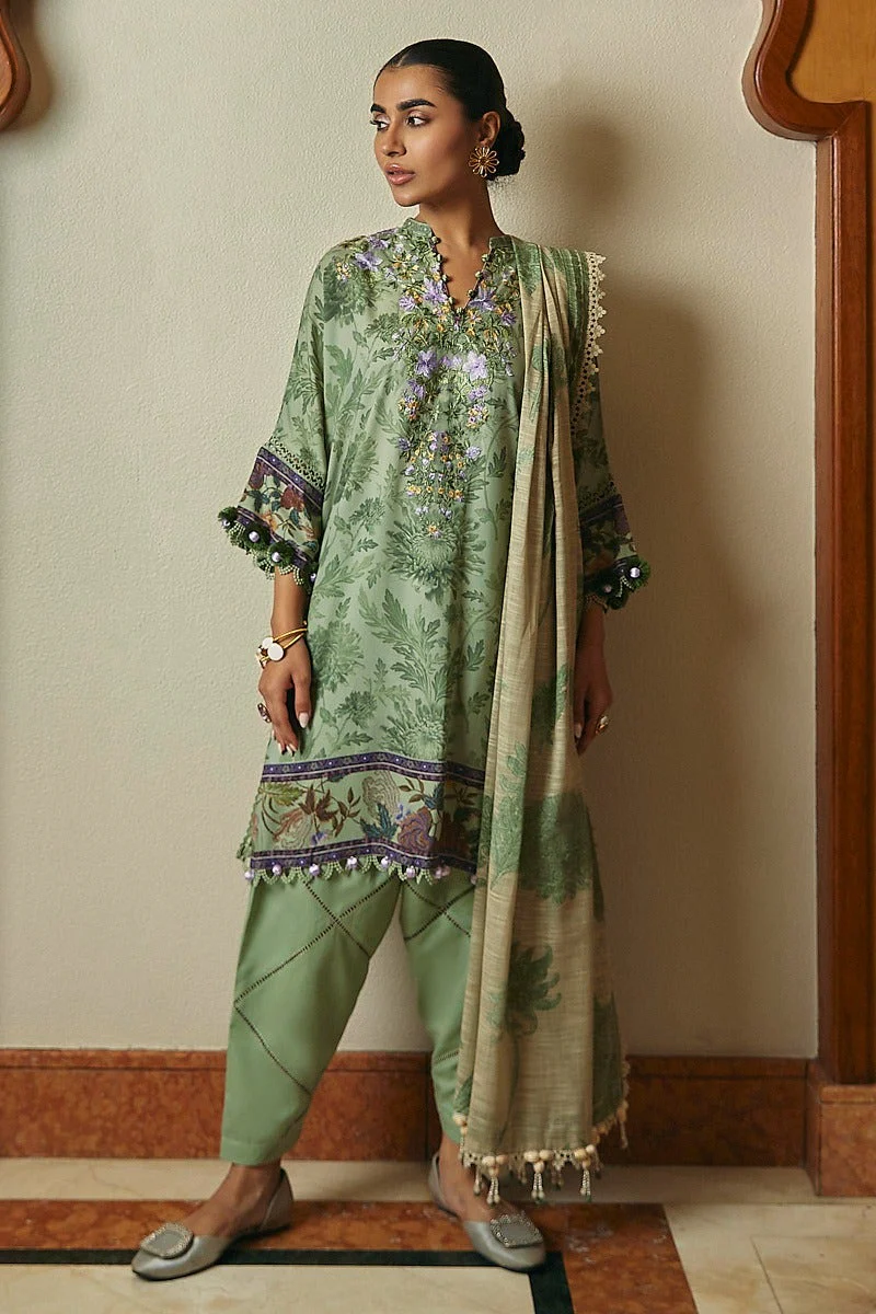 Sana Safinaz Muzlin Winter Collection 2023 – M233-006B-CQ