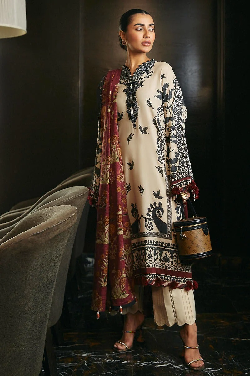 Sana Safinaz Muzlin Winter Collection 2023 – M233-007A-CQ - Image 2