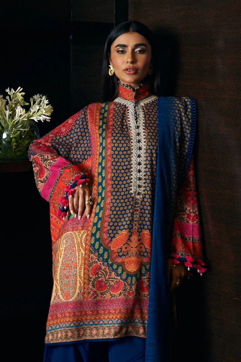 Sana Safinaz Muzlin Winter Collection 2023 – M233-008B-CQ - Image 2