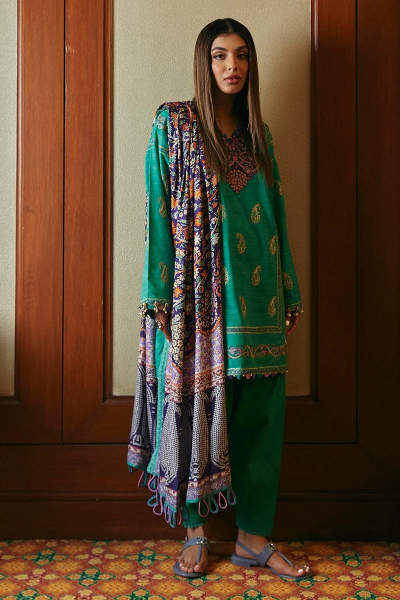 Sana Safinaz Muzlin Winter Collection 2023 – M233-012B-CP - Image 8