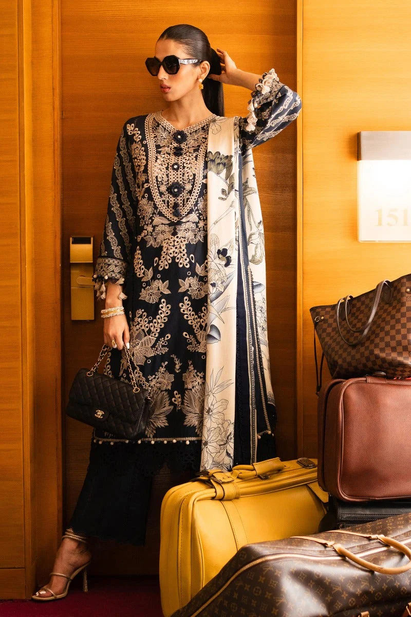 Sana Safinaz Muzlin Winter Collection 2023 – M233-014B-CP - Image 4