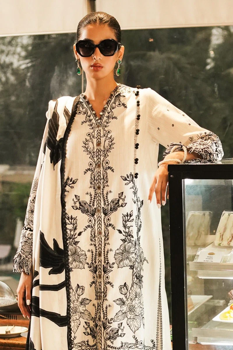 Sana Safinaz Muzlin Winter Collection 2023 – M233-015A-CP - Image 3