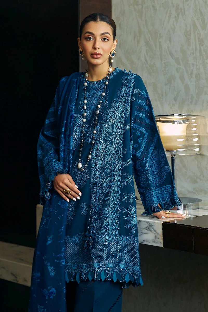 Sana Safinaz Muzlin Winter Collection 2023 – M233-016B-CP - Image 2
