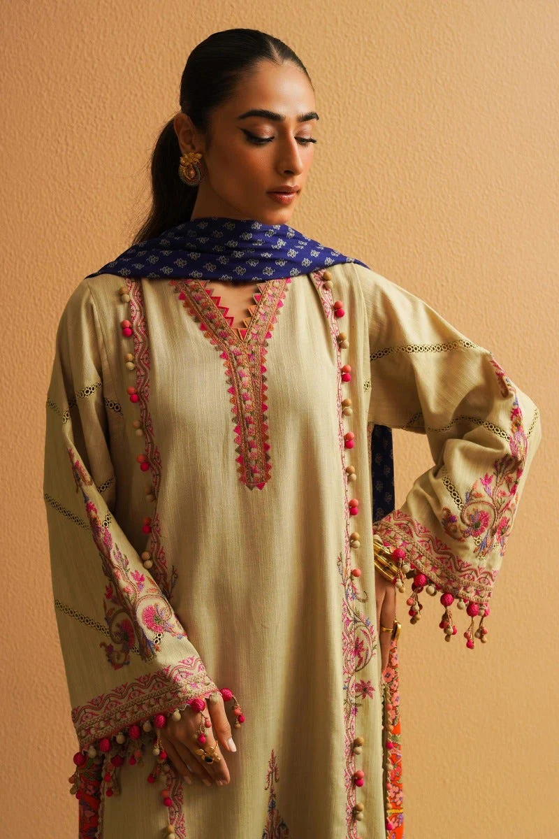 Sana Safinaz Muzlin Winter Collection 2023 – M233-019A-CP - Image 4