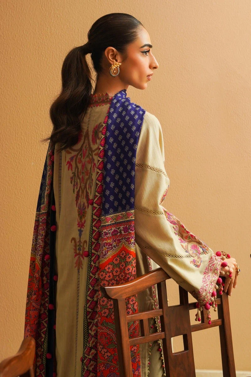 Sana Safinaz Muzlin Winter Collection 2023 – M233-019A-CP - Image 7