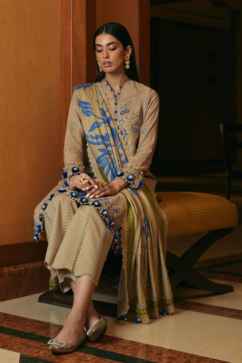 Sana Safinaz Muzlin Winter Collection 2023 – M233-020A-CP - Image 3