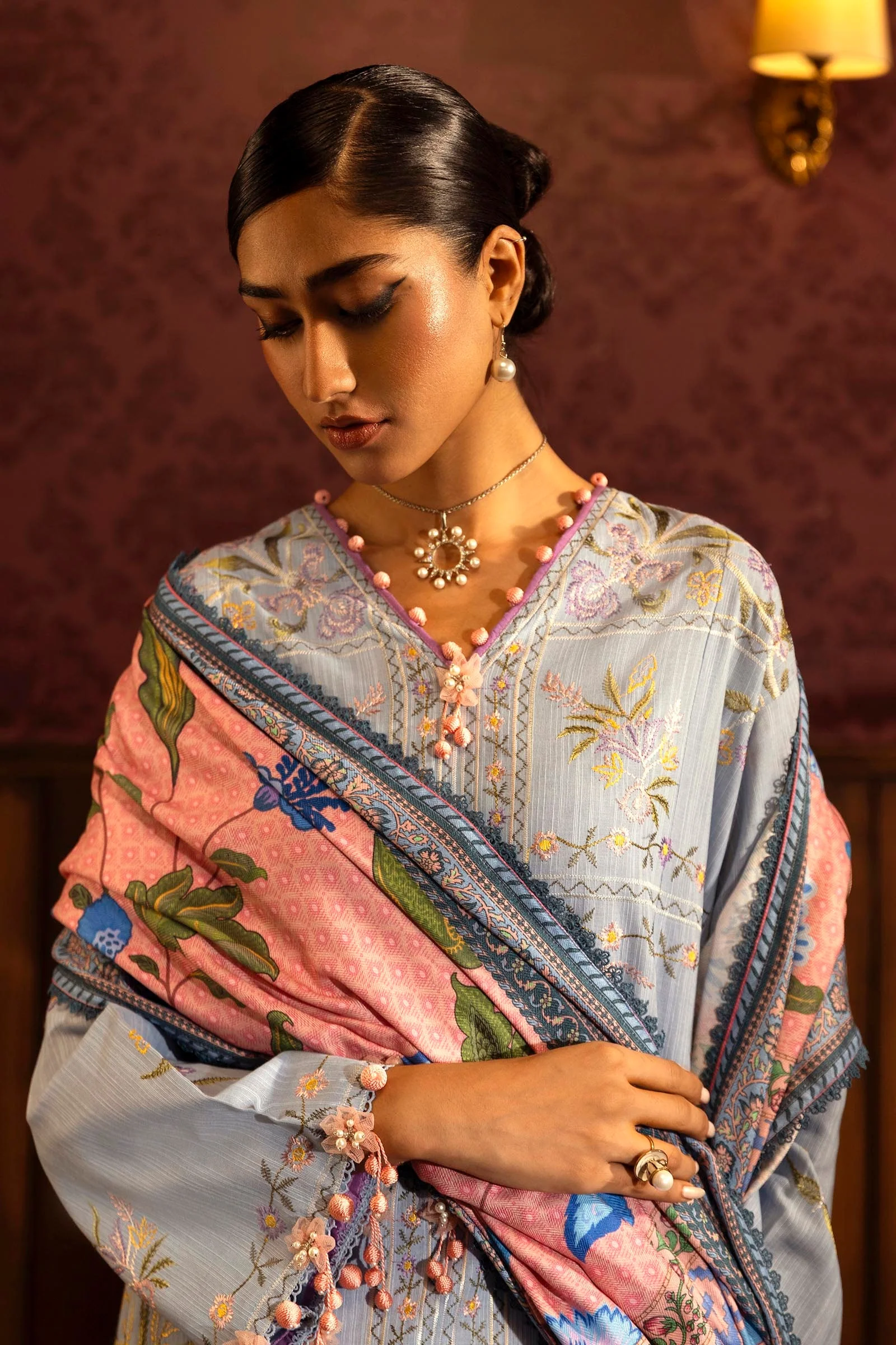 Sana Safinaz Muzlin Winter – M243-010B-3AP - Image 2