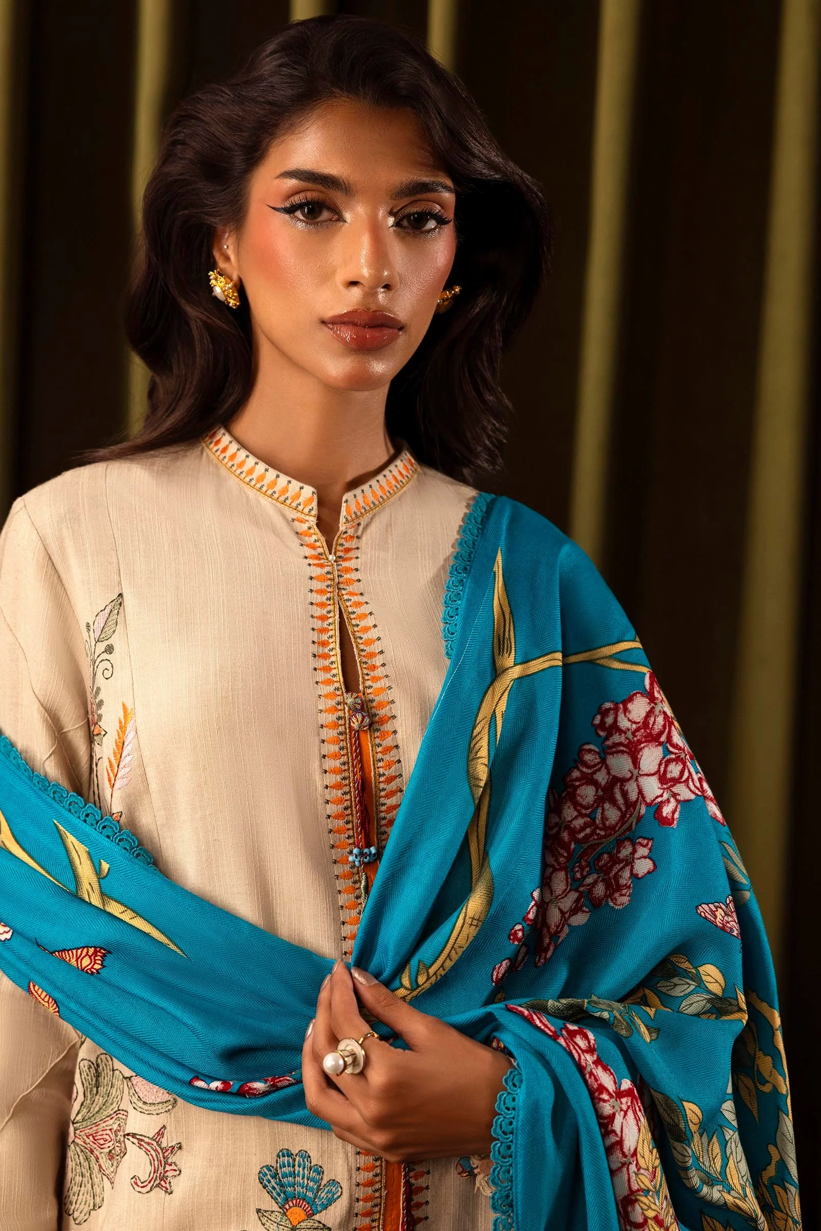 Sana Safinaz Muzlin Winter – M243-014A-3CP - Image 2