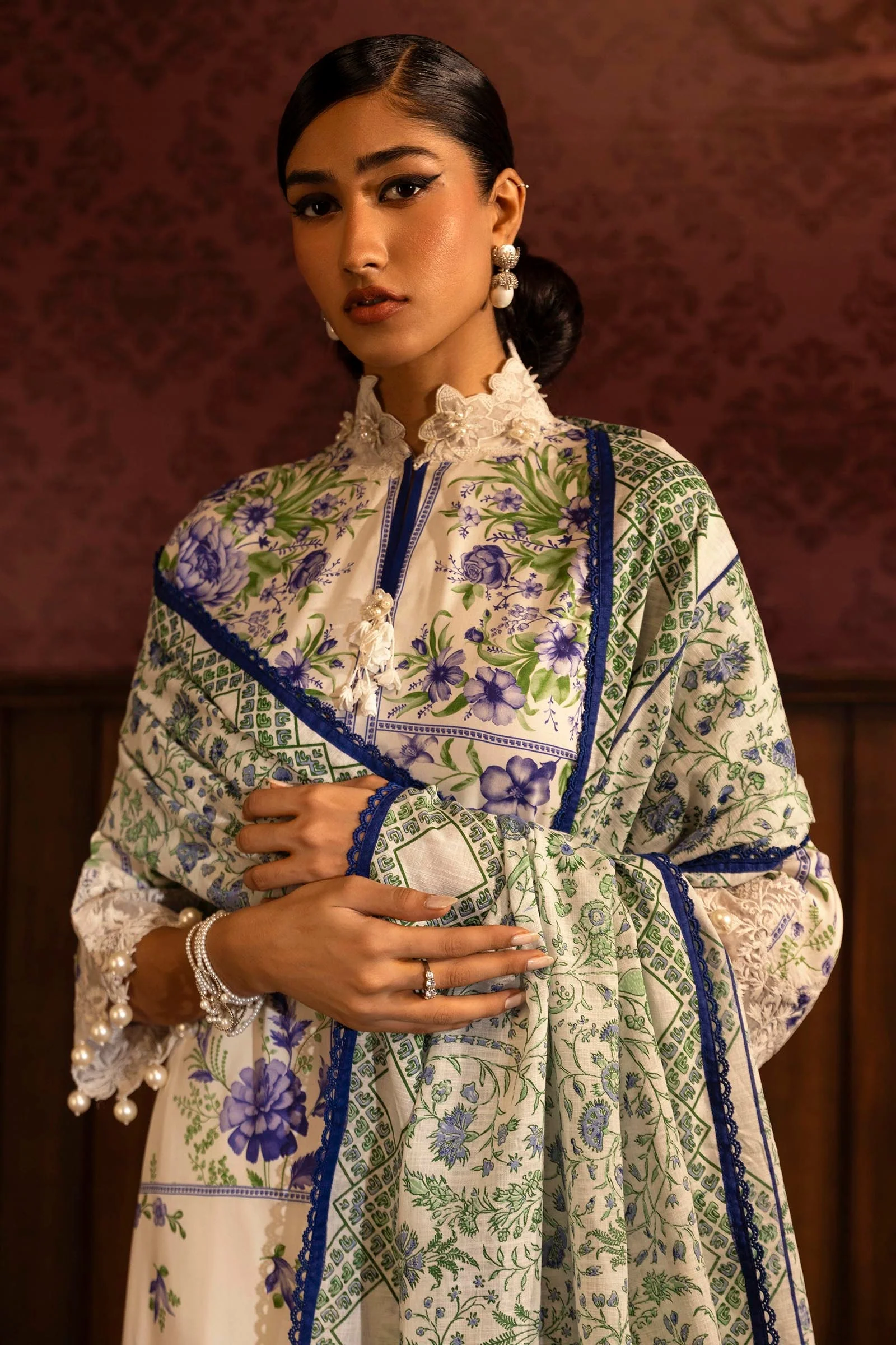 Sana Safinaz Muzlin Winter – M243-024B-3CQ - Image 2