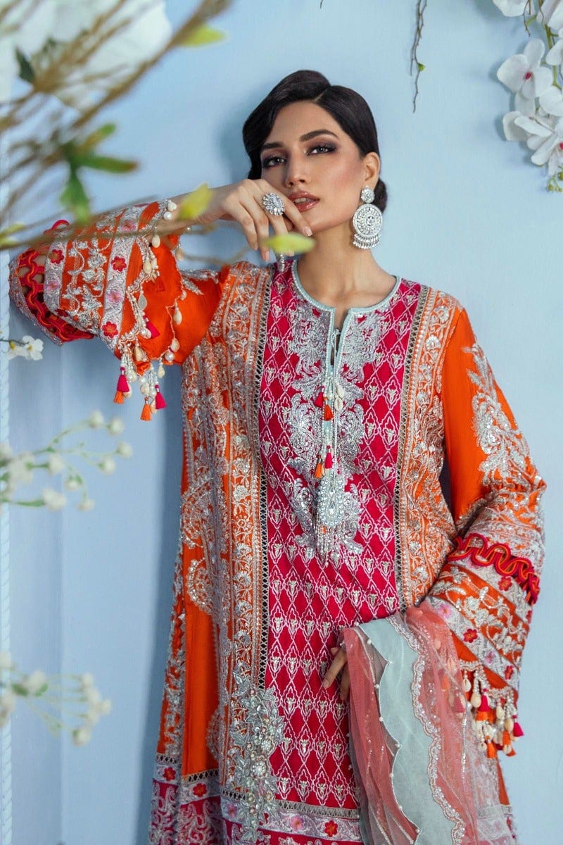 Sana Safinaz Nura Luxury Festive Collection '21 – G212-002-CT - Image 3