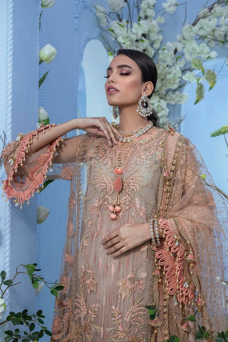 Sana Safinaz Nura Luxury Festive Collection '21 – G212-005-CT - Image 7