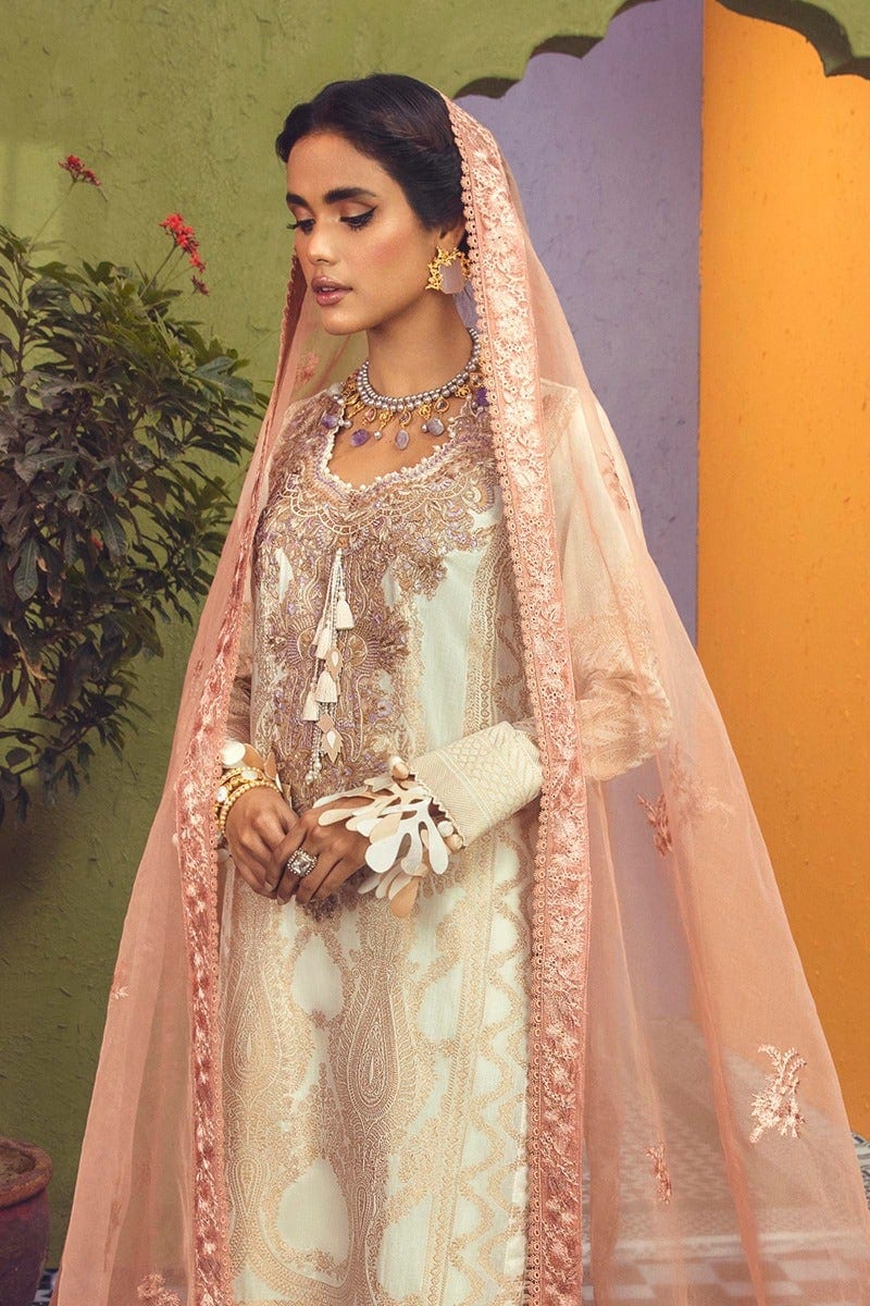 Sana Safinaz Pre-Fall Woven Collection '21 – C211-002B-CW - Image 4