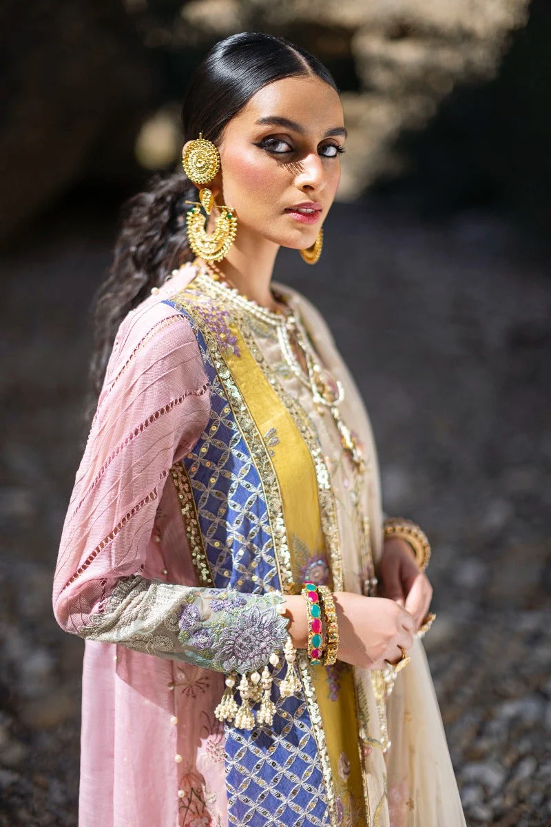 Sana Safinaz Raahi Luxury Lawn Collection 2023 – L231-004B-CX - Image 8