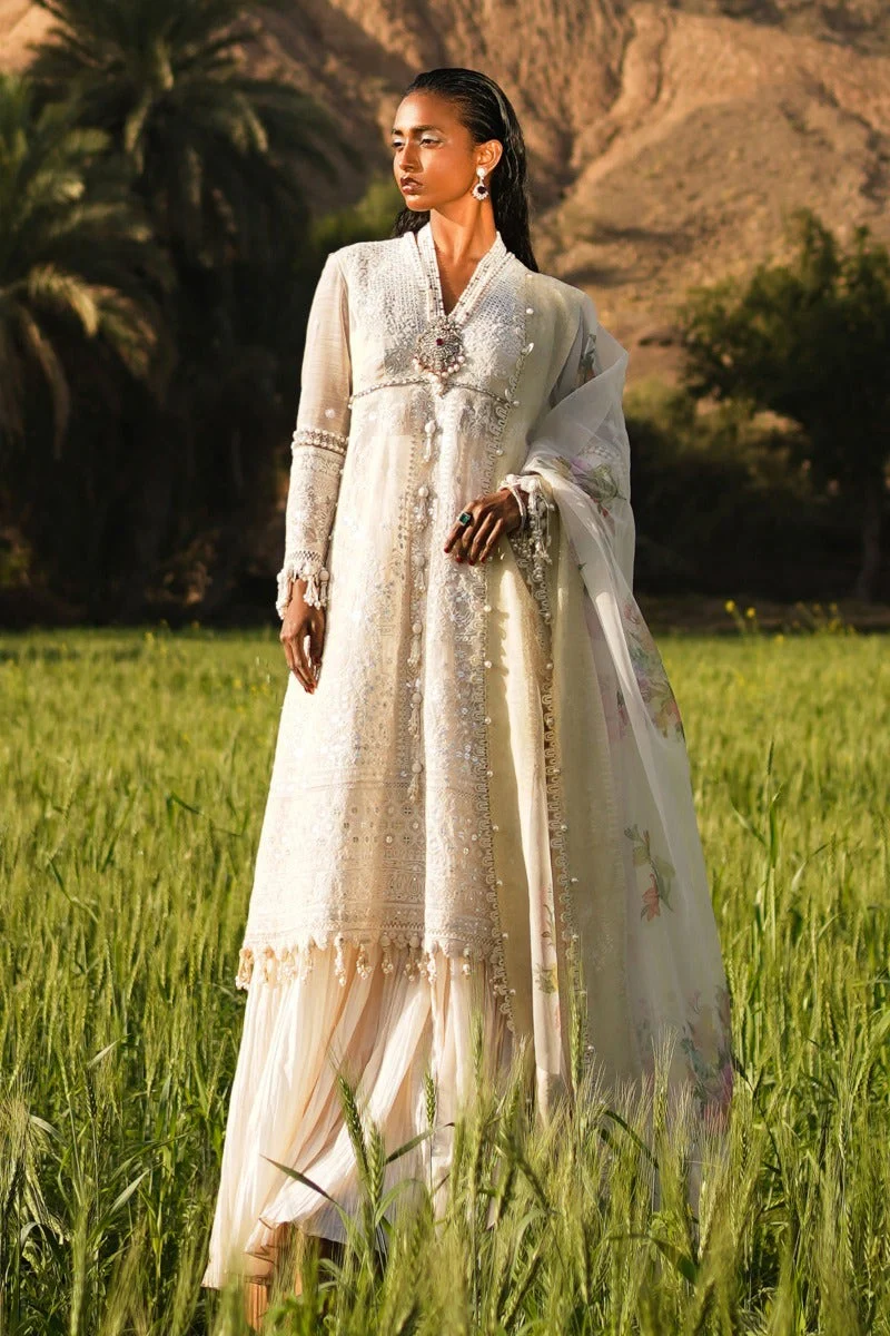 Sana Safinaz Raahi Luxury Lawn Collection 2023 – L231-005A-CH - Image 12