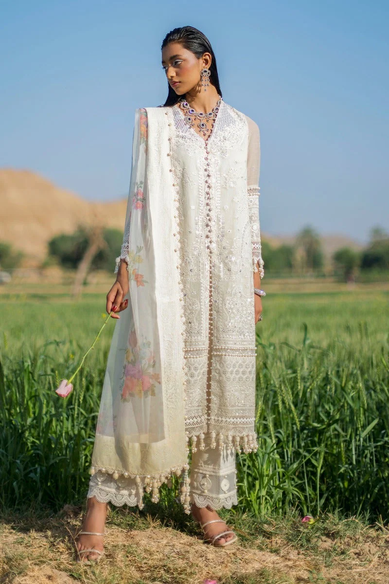 Sana Safinaz Raahi Luxury Lawn Collection 2023 – L231-005A-CH - Image 14