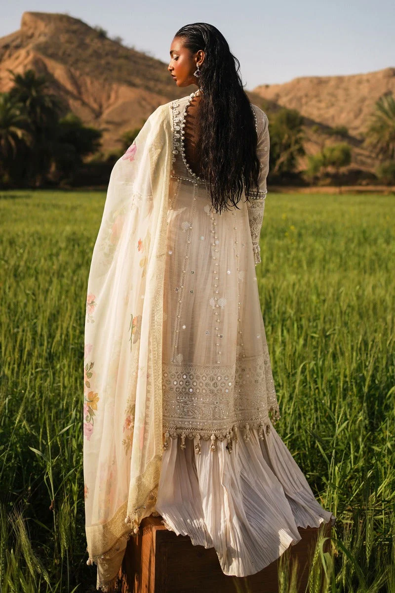 Sana Safinaz Raahi Luxury Lawn Collection 2023 – L231-005A-CH - Image 5