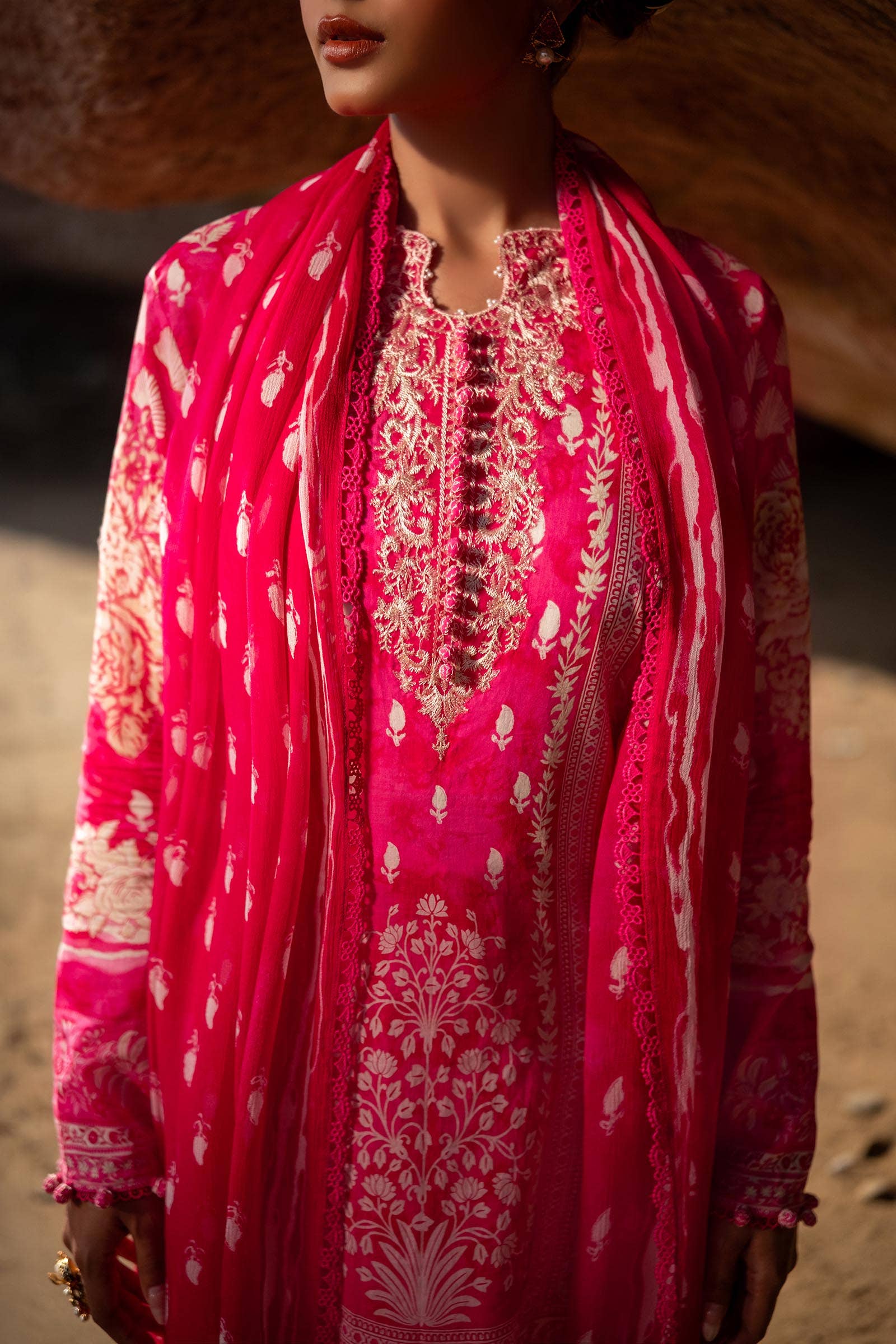 Sana Safinaz Spring/Summer Mahay Lawn 2024 – H241-005A-3Ci - Image 6