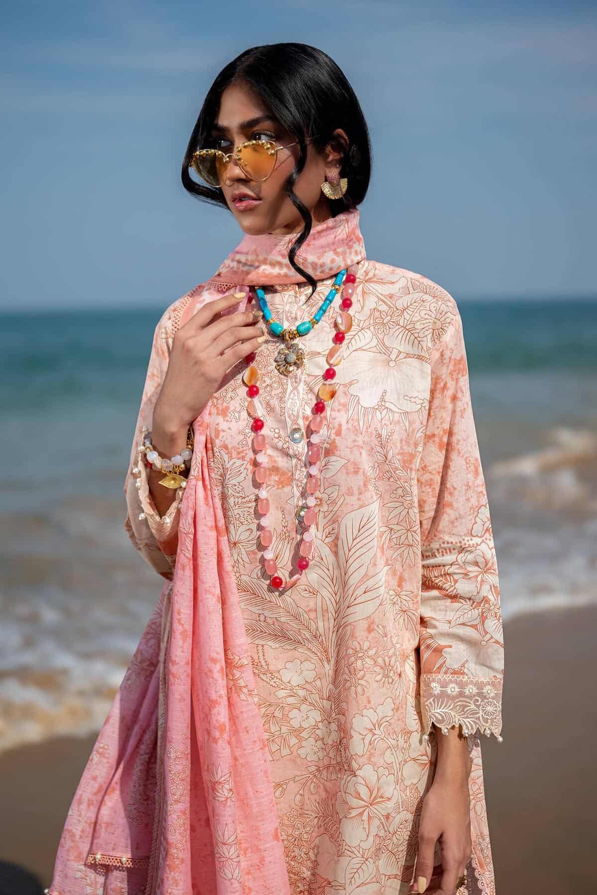 Sana Safinaz Spring/Summer Mahay Lawn 2024 – H241-009B-DD - Image 4