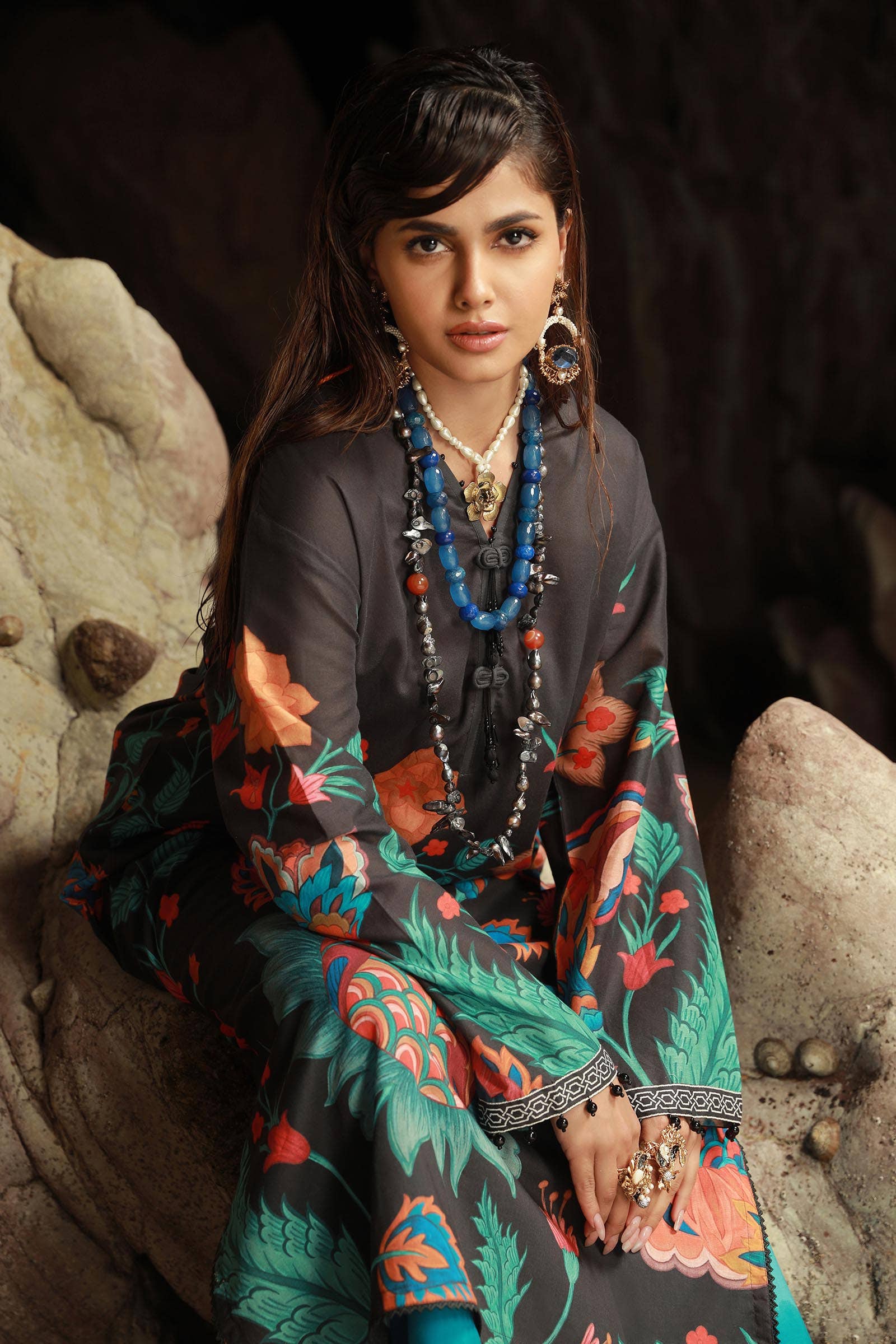Sana Safinaz Spring/Summer Mahay Lawn 2024 – H241-011A-2C - Image 2