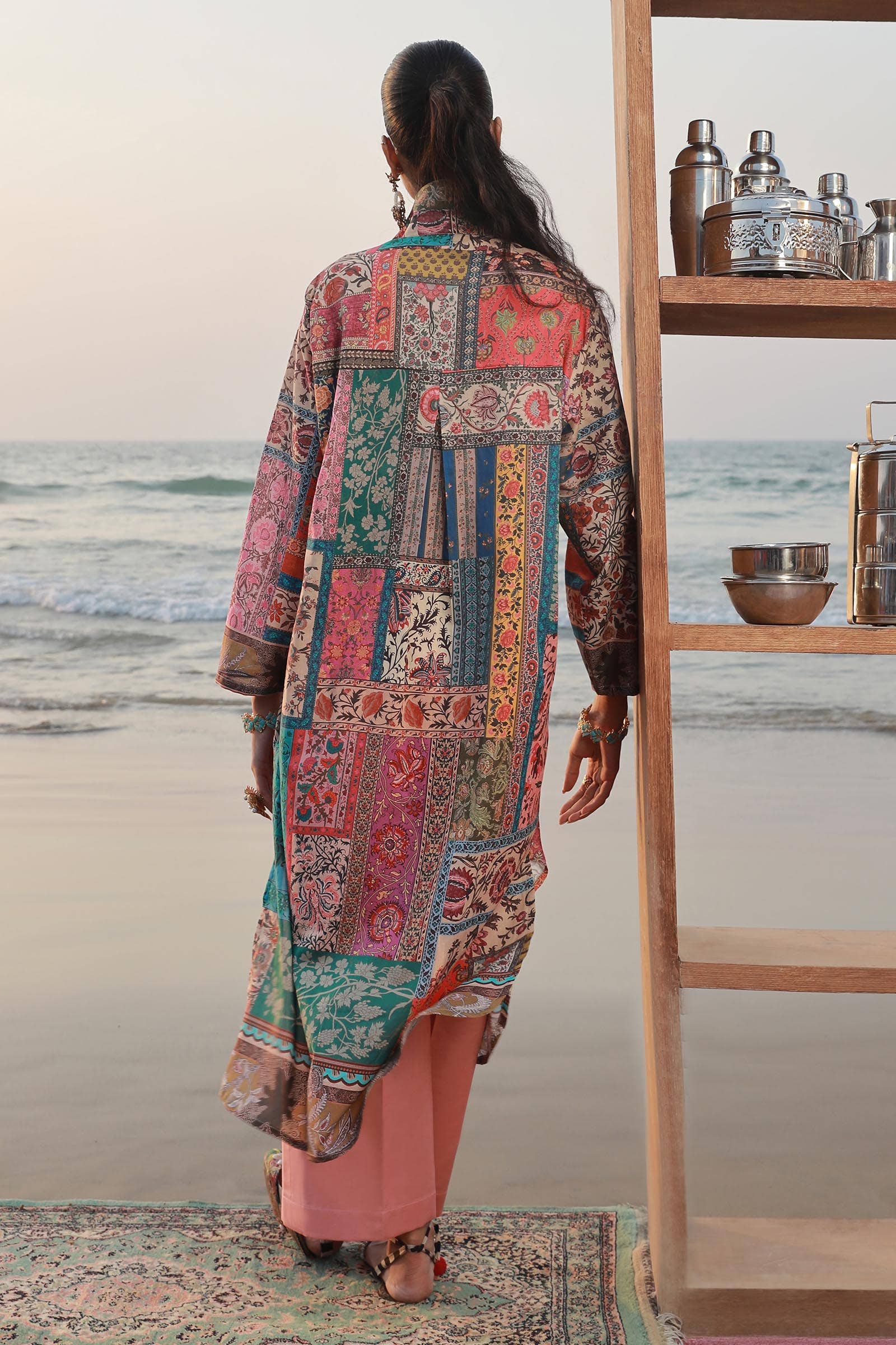 Sana Safinaz Spring/Summer Mahay Lawn 2024 – H241-014A-2C - Image 2