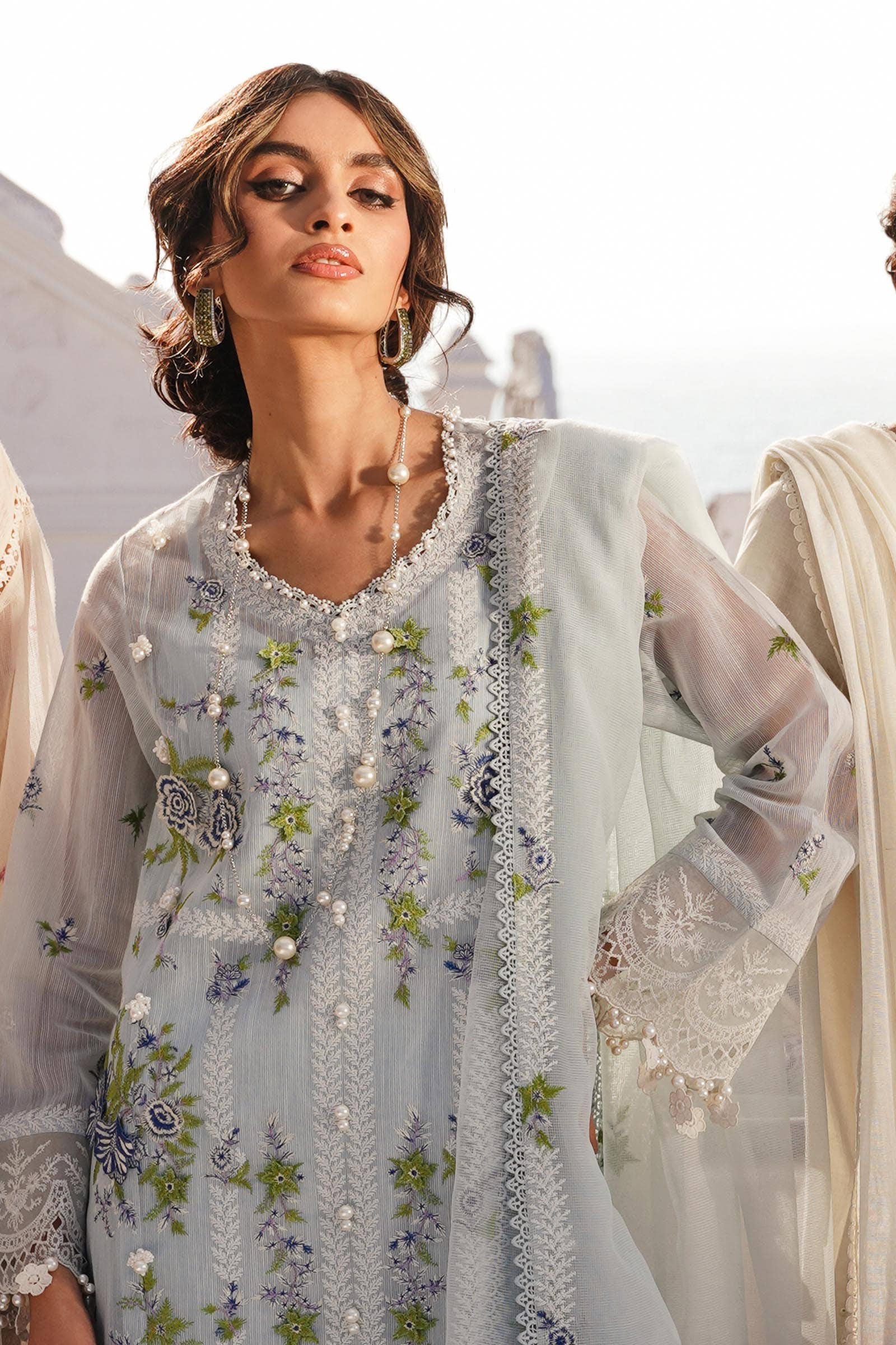 Sana Safinaz Spring/Summer Muzlin Lawn 2024 – M241-001B-3Cx - Image 3