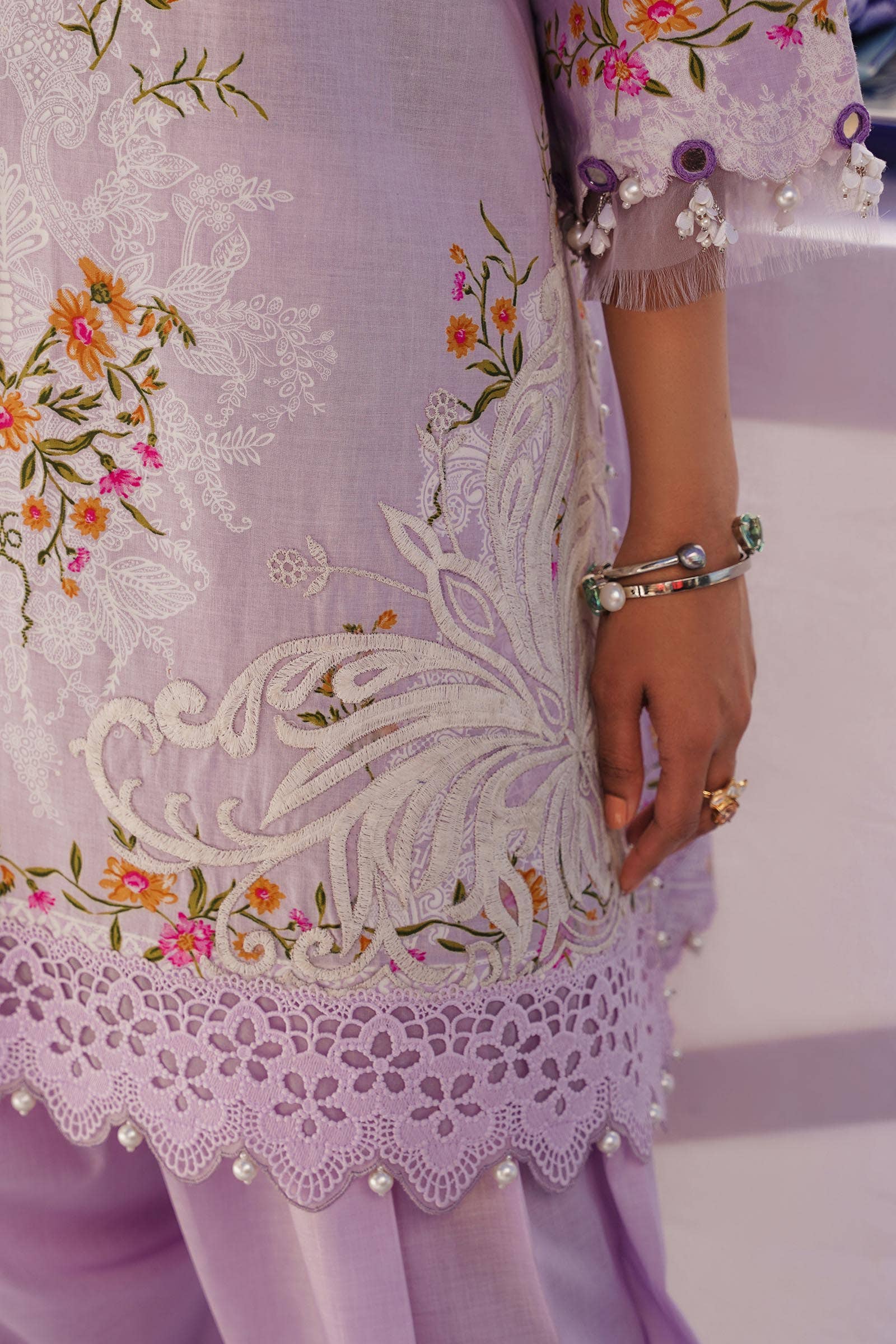 Sana Safinaz Spring/Summer Muzlin Lawn 2024 – M241-019A-3Ci - Image 5