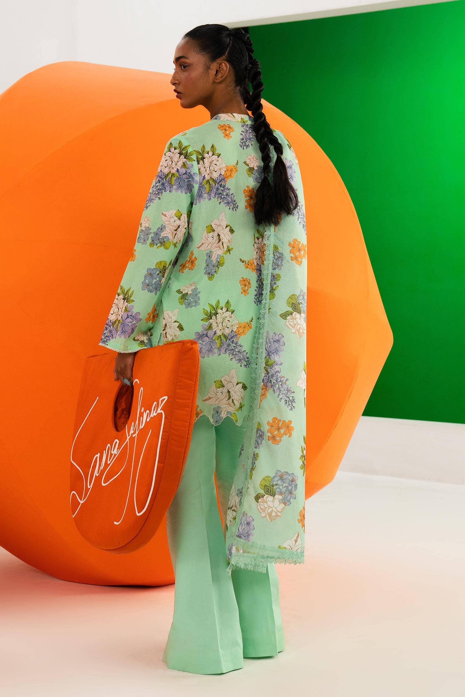 Sana Safinaz Summer Mahay Lawn Vol-2 – H242-008A-3CS - Image 7
