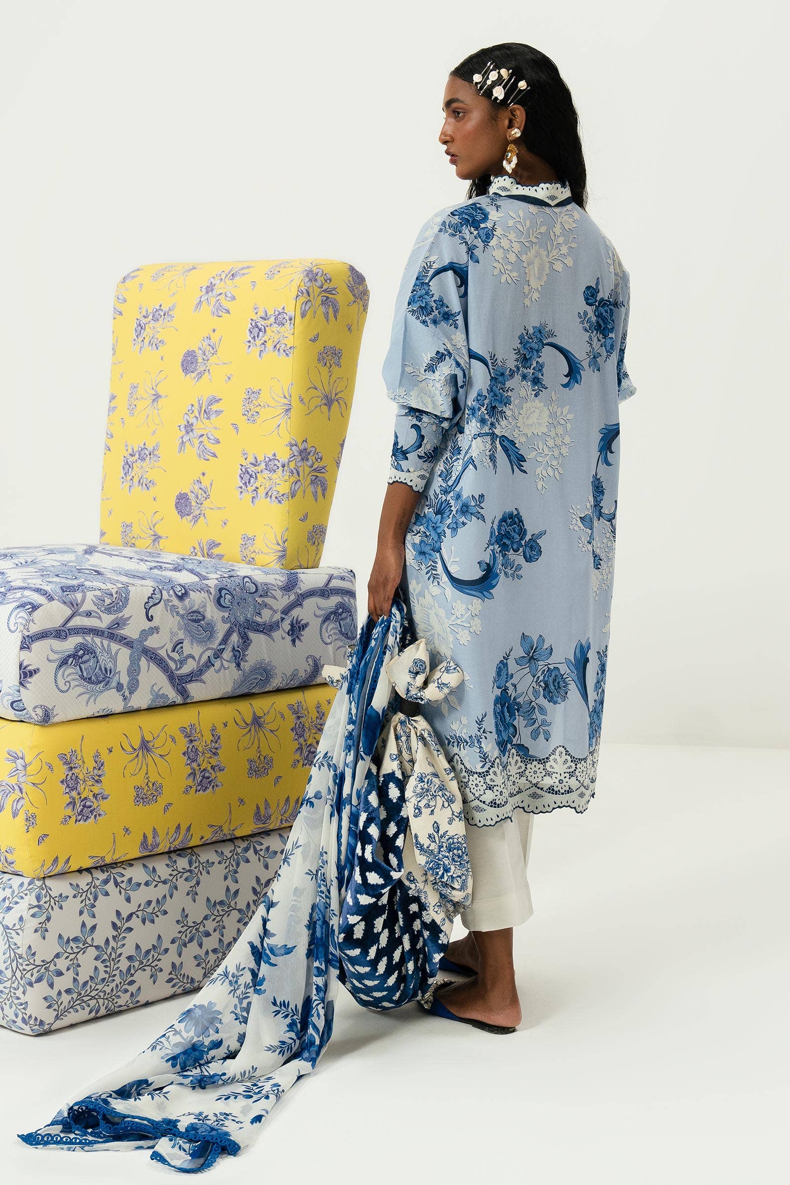 Sana Safinaz Summer Mahay Lawn Vol-2 – H242-009B-2DD - Image 6