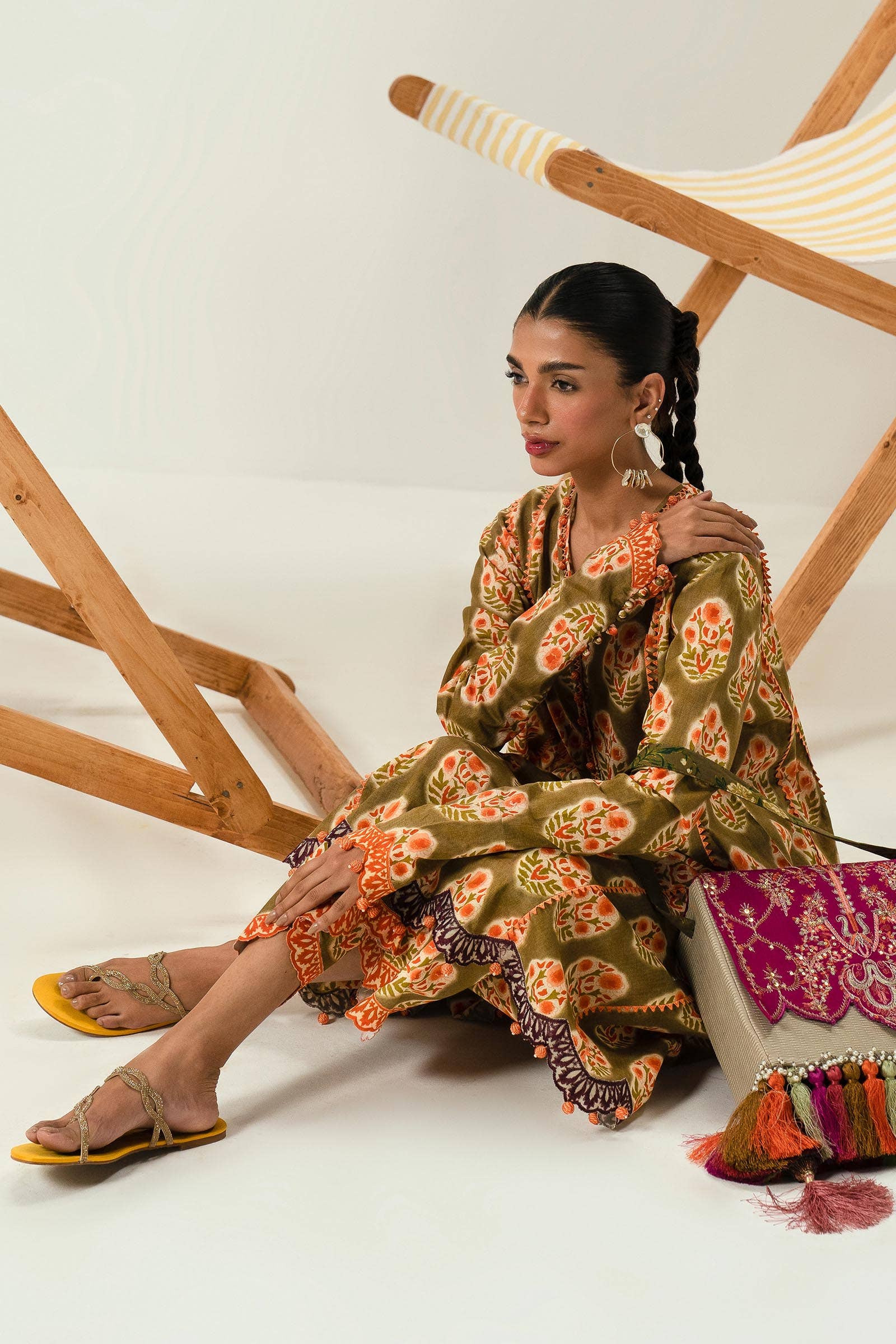 Sana Safinaz Summer Mahay Lawn Vol-2 – H242-011B-2AC - Image 2