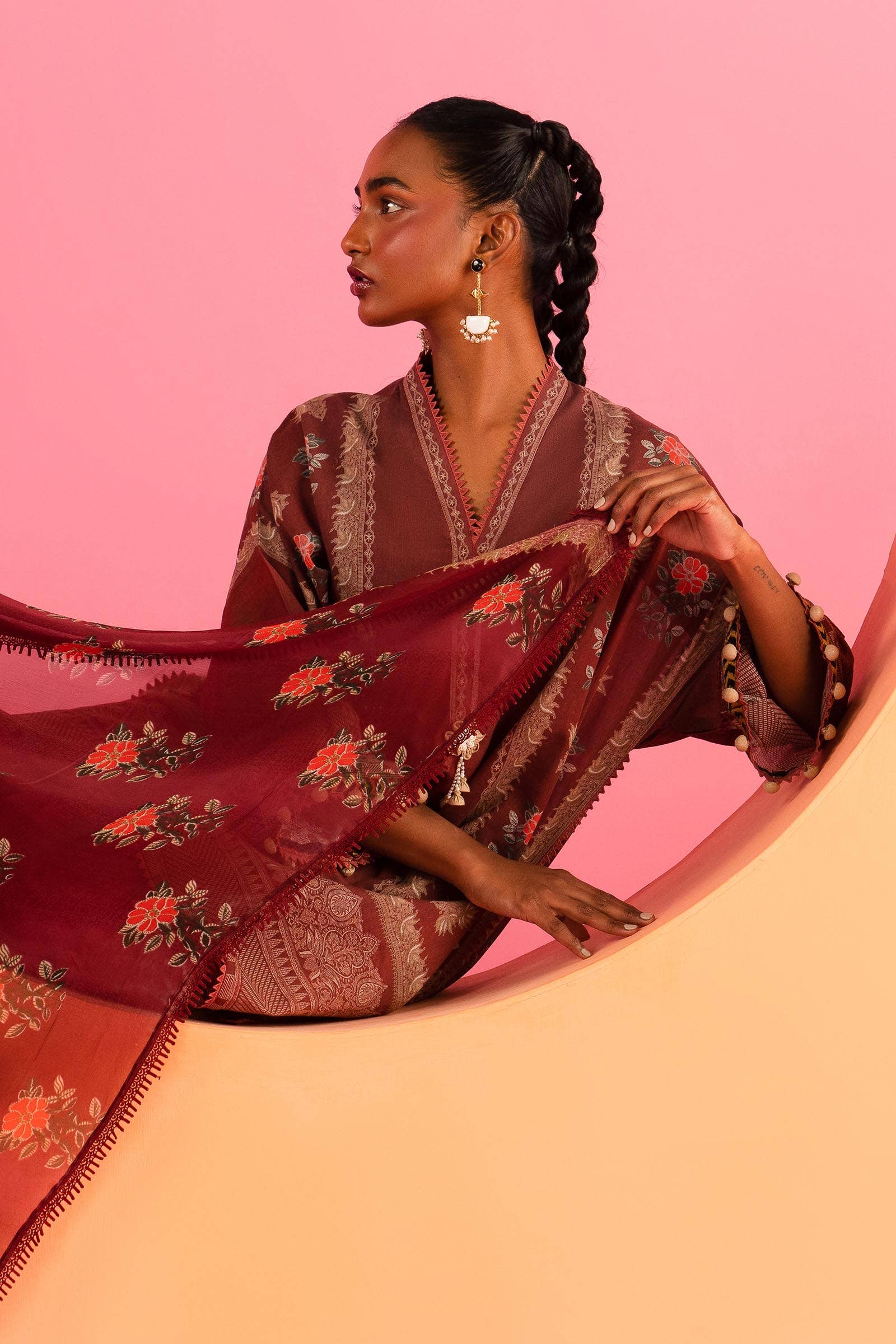 Sana Safinaz Summer Mahay Lawn Vol-2 – H242-015A-3CK - Image 5