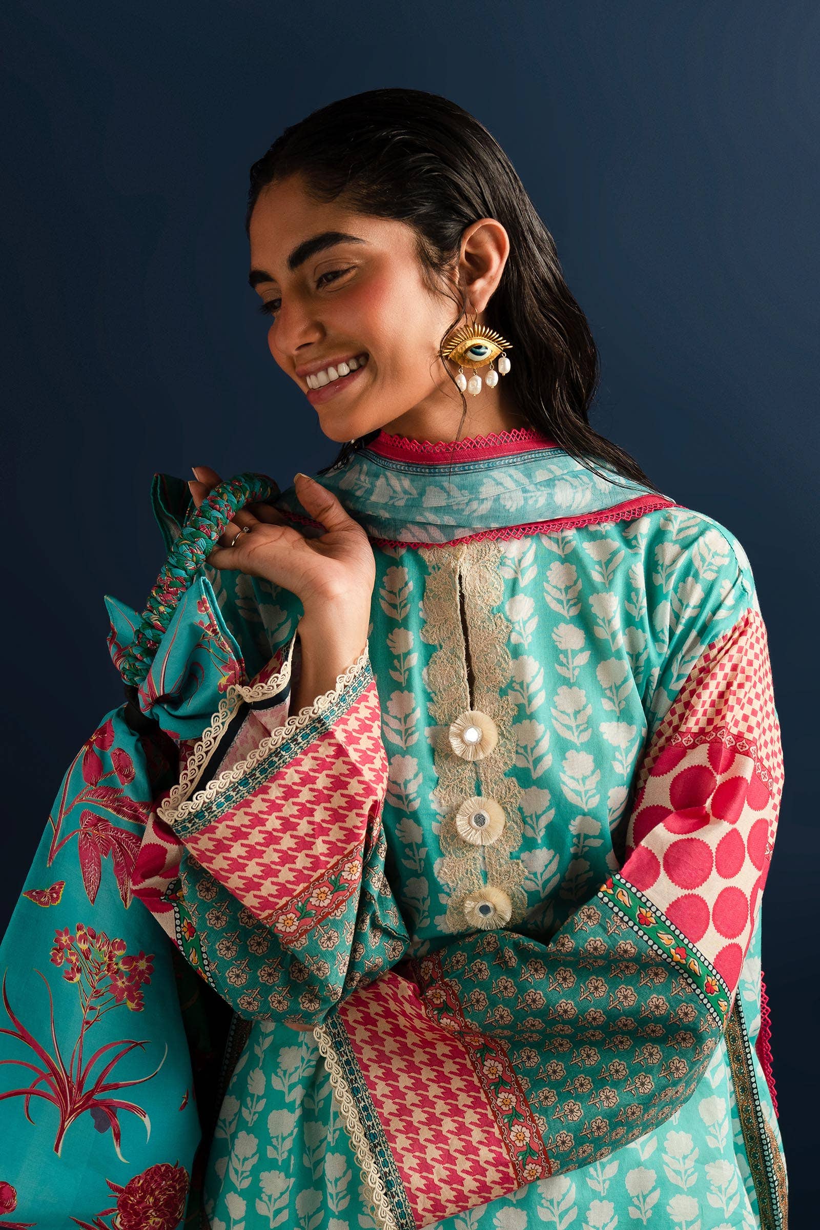 Sana Safinaz Summer Mahay Lawn Vol-2 – H242-019B-2DD - Image 3
