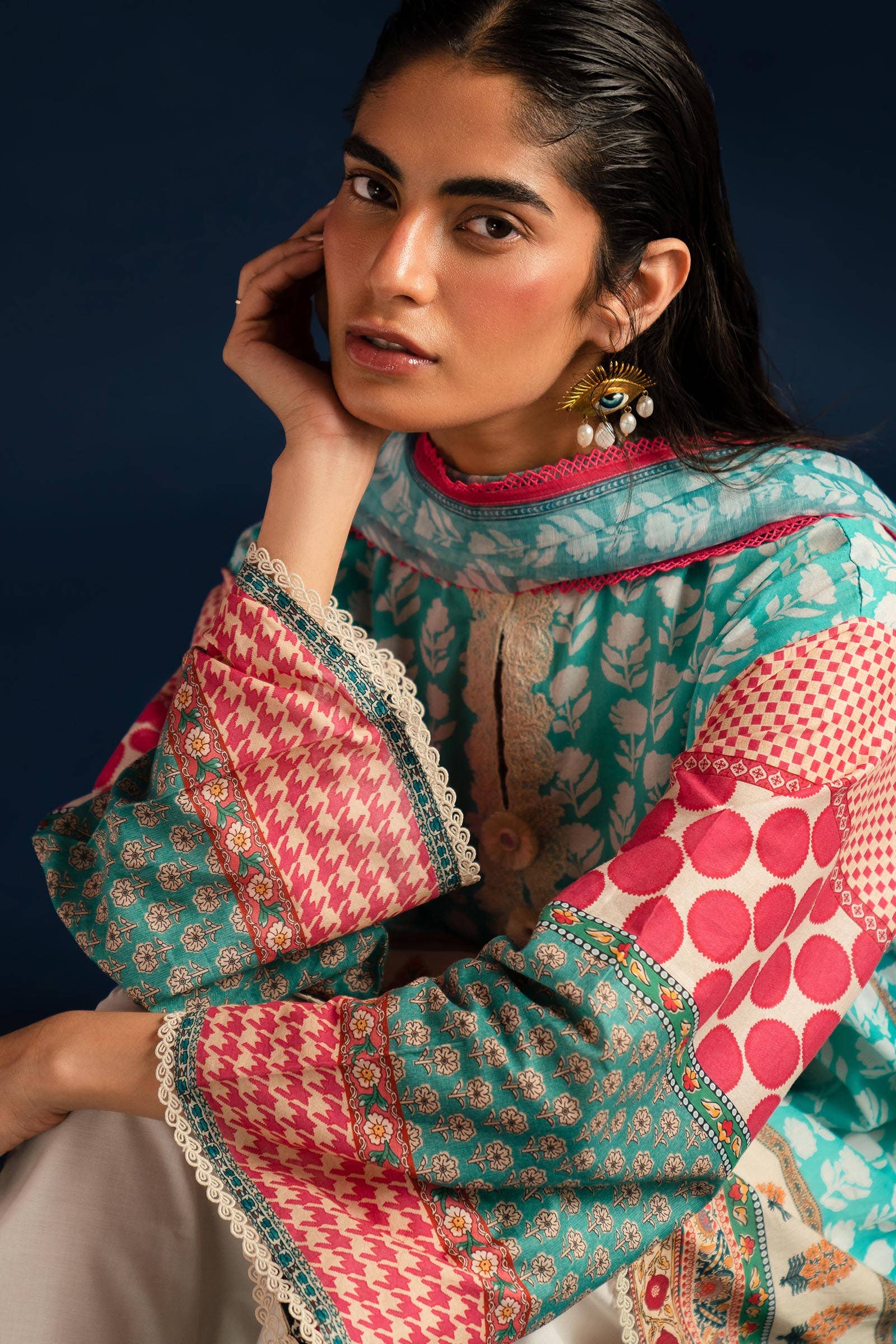 Sana Safinaz Summer Mahay Lawn Vol-2 – H242-019B-2DD - Image 6