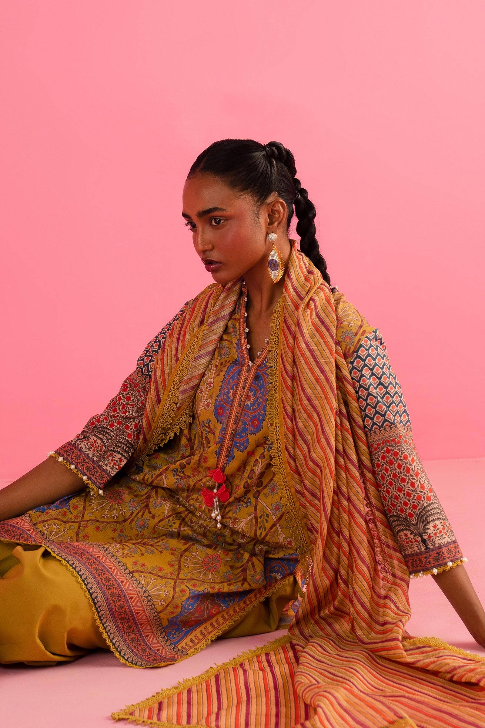 Sana Safinaz Summer Mahay Lawn Vol-2 – H242-022B-3DE - Image 4