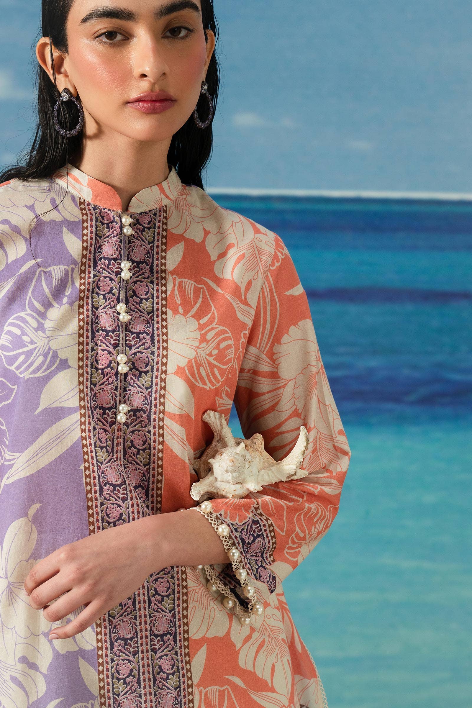 Sana Safinaz Summer Mahay Lawn Vol-2 – H242-025A-2I - Image 2