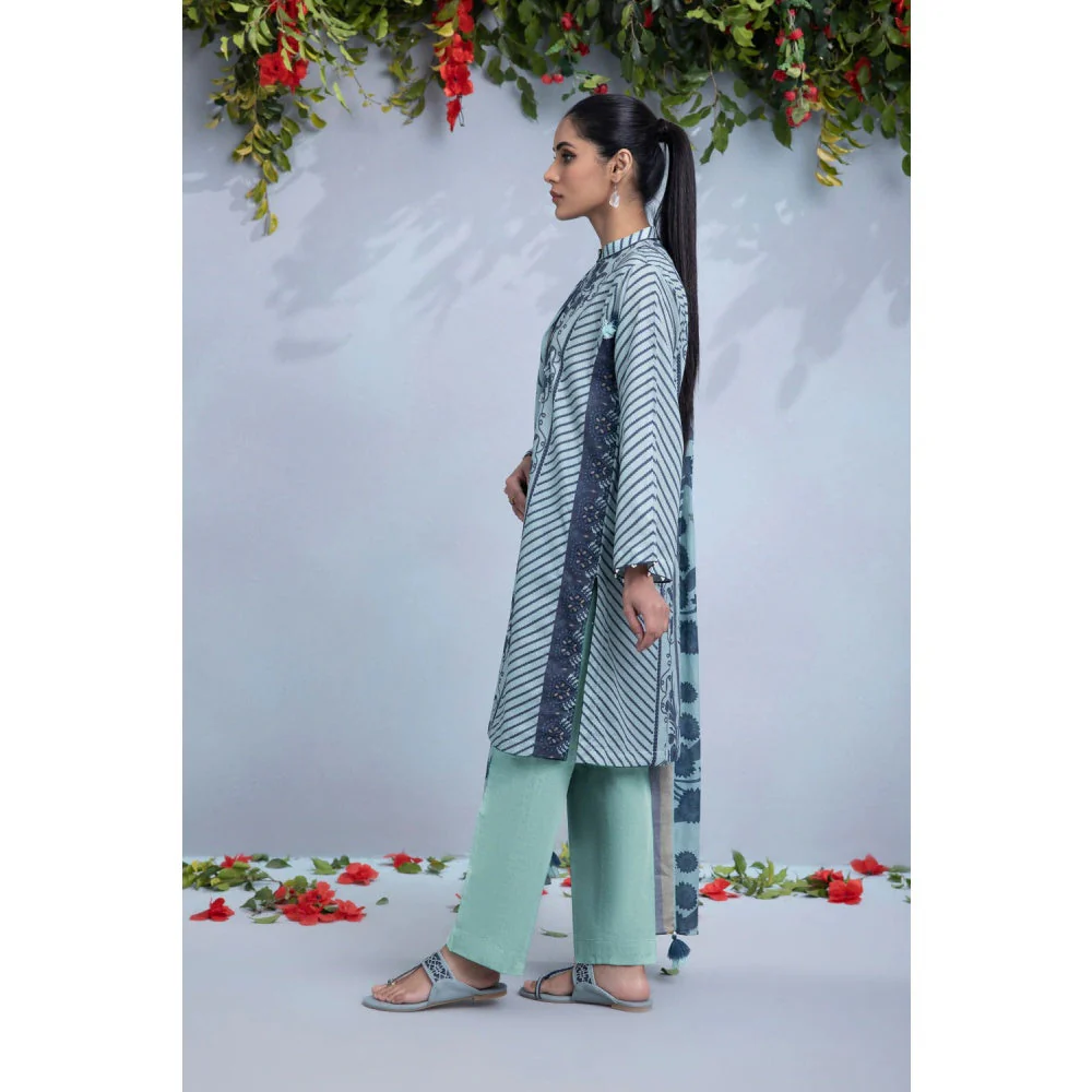 Sapphire Printed Lawn Suit U3DAYZ22V131 - Image 2