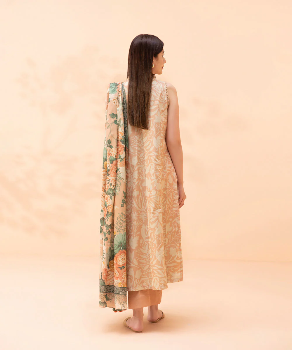 Sapphire Spring/Summer 2023 – 3 Piece - Printed Zari Lawn Suit - 0003PDY23V16 - Image 3