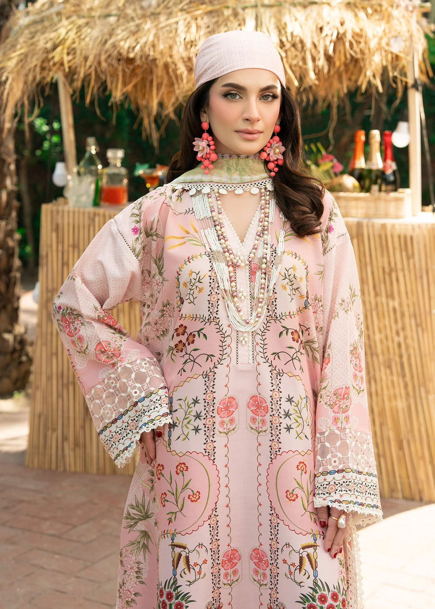 Sardinia Cocktail Summer Edit Lawn – PINK PUNCH - Image 10