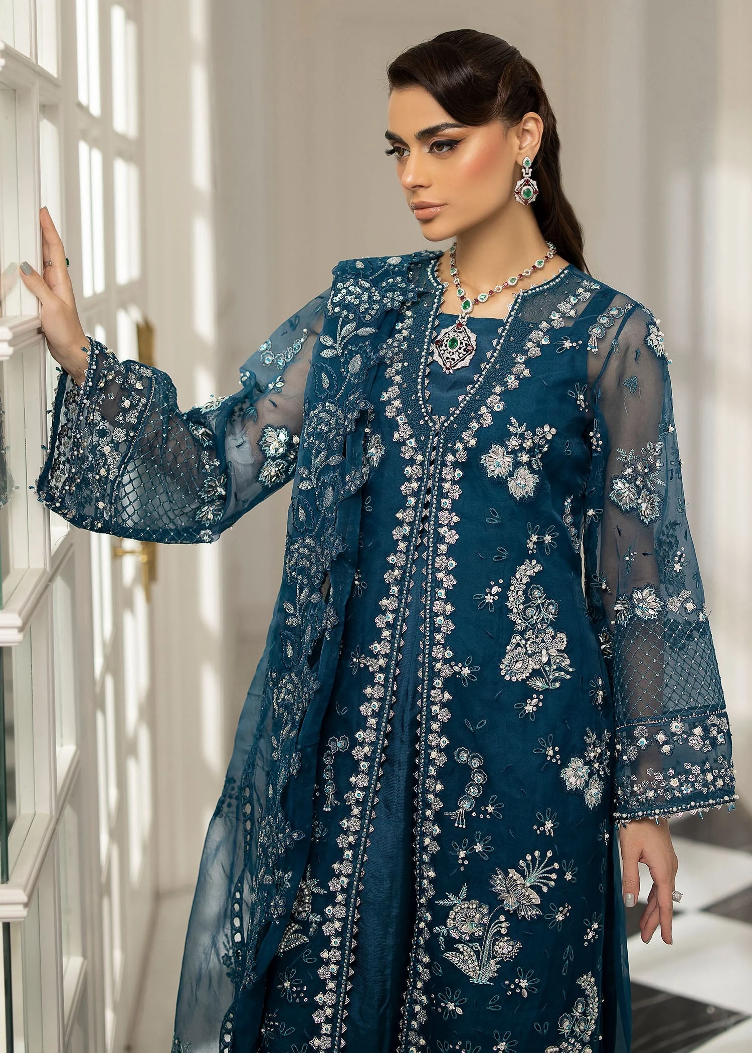 Sardinia La' More Luxury Wedding Formals – Blue Mirage - Image 3